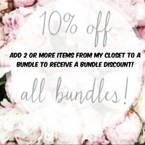 10% off bundles!!